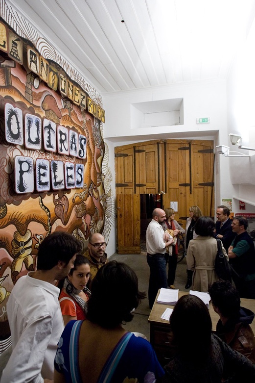 Opening. ZDB Gallery, Lisboa. Author: Marcel·lí Antúnez Roca. Photo: c.